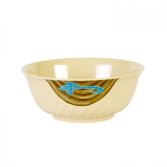 Thunder Group Swirl Bowl 12/Pcs is perfect for serving fruits, salads, noodles, rice-based dishes and other items of Asian cuisine for a whole table to share. This swirl bowl will bring oriental flare to your food presentation. Manufactured from a durable plastic material this bowl is extremely popular for its nearly unbreakable structure. However, with heat resistance of up to 212°F or 100°C, melamine is not suitable for cooking in a microwave or an oven.