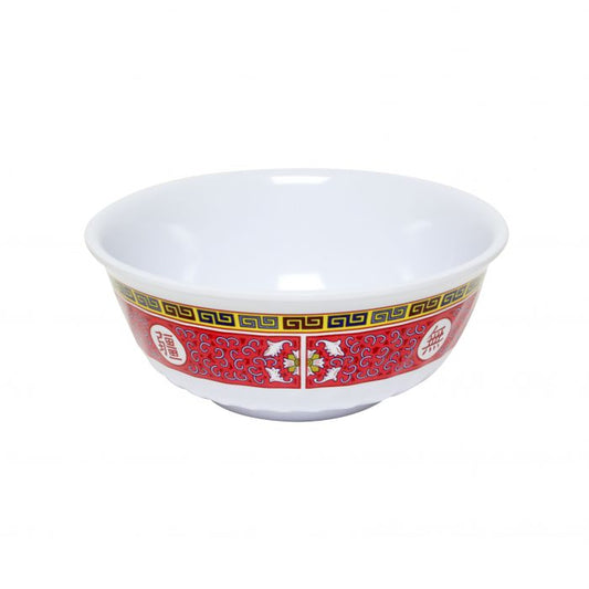 Thunder Group Swirl Bowl 6/Pcs is perfect for serving fruits, salads, noodles, rice-based dishes and other items of Asian cuisine for a whole table to share. This swirl bowl will bring oriental flare to your food presentation. Manufactured from a durable plastic material this bowl is extremely popular for its nearly unbreakable structure. However, with heat resistance of up to 212°F or 100°C, melamine is not suitable for cooking in a microwave or an oven. 