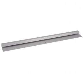 24-inch-long check minder stanton trading, wall-mounted organizer designed with a slide-style mechanism for easy order management. Constructed from heavy aluminum, it ensures durability and reliability for busy kitchen and restaurant environments.