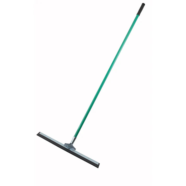 Wide Floor Squeegee 6/Pack made with a no-marking, black gum rubber, this squeegee will remove dirt and leave your floors with a streak-free shine. This floor squeegee is perfect for removing water from uneven, indoor surfaces, like tile or grid floors.