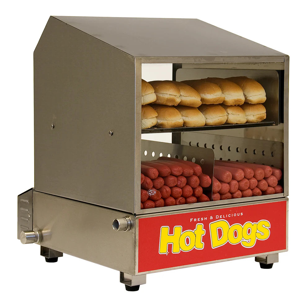 Winco 60048, 120v Benchmark The Dog Pound Hot Dog Steamer