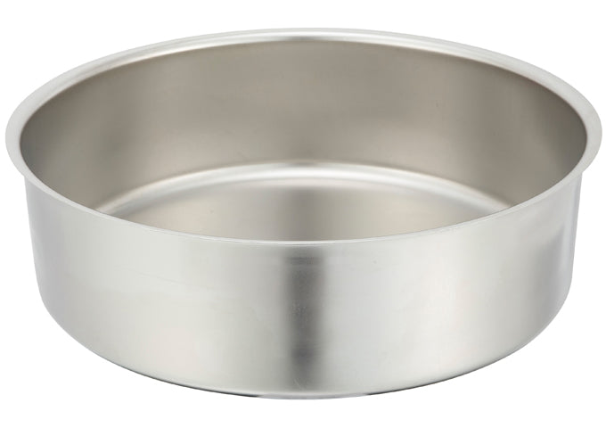 Winco 602-WP 6 qt Round Water Pan for 308A and 602 Chafer, EA