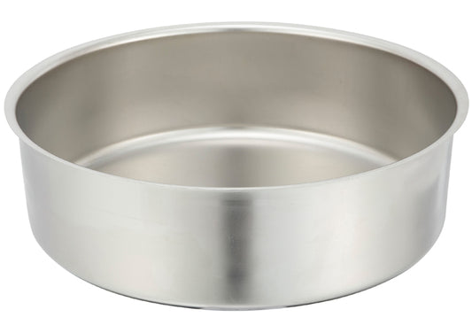 Winco 602-WP 6 qt Round Water Pan for 308A and 602 Chafer, EA