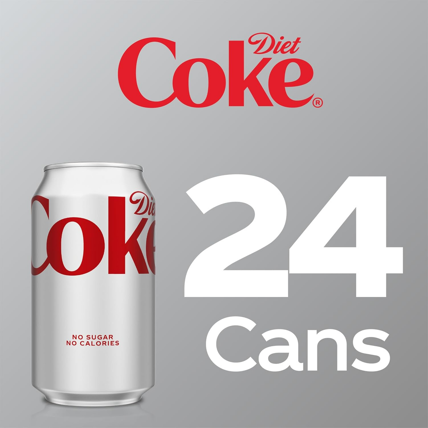 12oz Diet Coke Cans Sugar-Free Refreshing Soft Drink