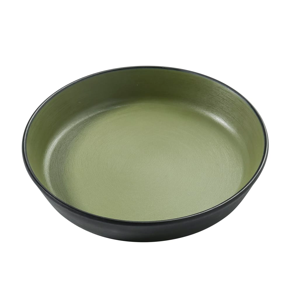 Yanco Deep Dish BM-507GR is a durable and stylish melamine plate, designed to enhance your dining experience. With its sleek green finish, this plate adds a pop of color to any table setting. Made from high-quality melamine, it offers the appearance of fine ceramics while being lightweight, sturdy, and easy to clean. Perfect for both casual and formal dining, this plate is ideal for serving a variety of dishes, from appetizers to main courses. NSF listed and BPA-free,