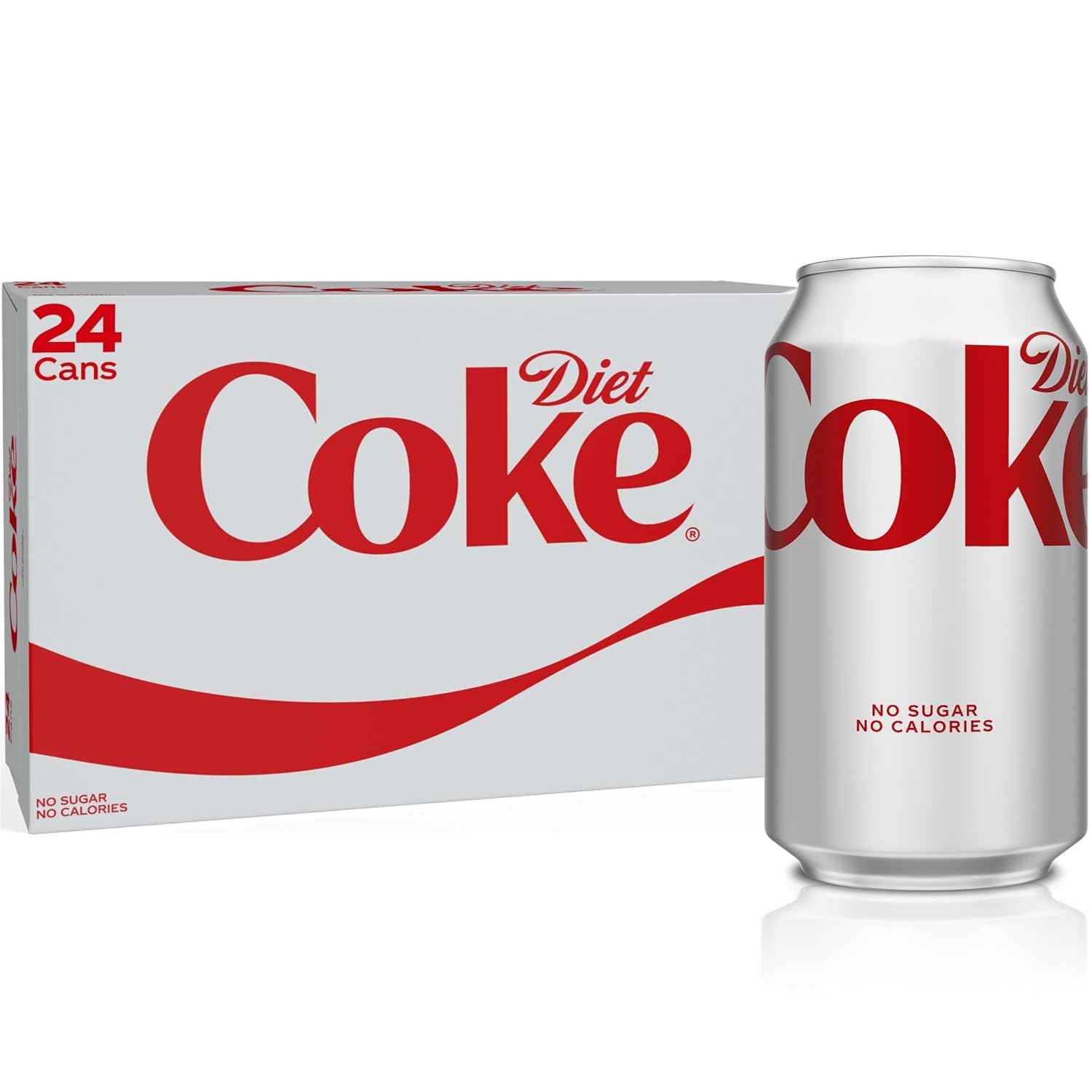 12oz Diet Coke Cans Sugar-Free Refreshing Soft Drink