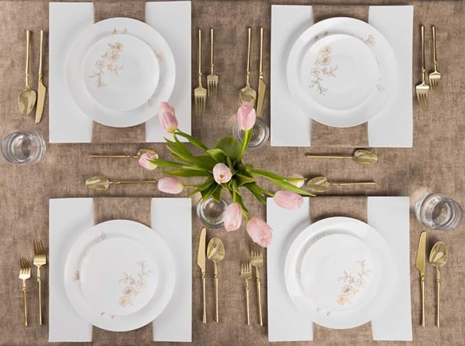 Plastic Party Plates Household Supplies Disposable Plastic Plates Bbq plates fancy disposable plates heavy duty plates classic elegant sturdy plates reusable wedding dinner salad dessert plates catering high quality birthday anniversary platin