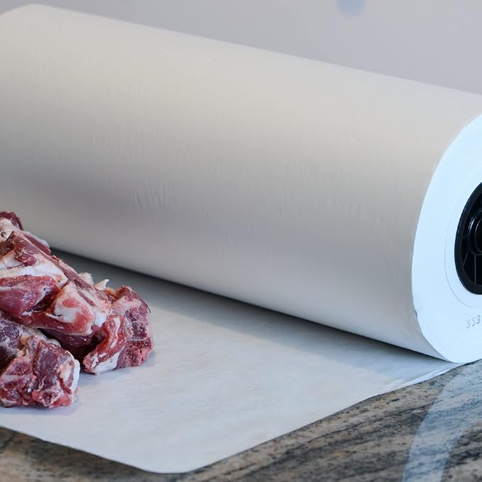 MG15 White Butcher Food Paper Roll 15 x 1000