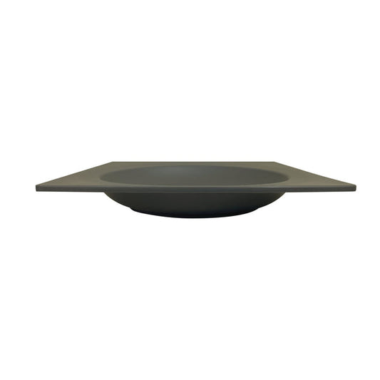Thunder Group Pasta Bowl 12/Pcs will be suitable for both casual and formal food-serving establishments. This 22 Oz pasta bowl works with any dinner table settings and interior designs from Italian to Asian style. It is suitable for anything and everything - pasta, salad, soup or main dishes. Perfect for hot, steaming bowls of pasta or even cream-soup. The 10 1/2-inch square melamine pasta bowl comes in an elegant stone grey color as a distinctive feature of the Classic Stone Grey Western collection. 