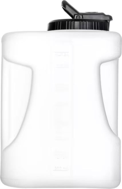 Black Container with Black Lid, 1 Gallon, 640000, 2/case