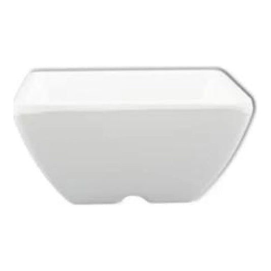 Thunder Group Square Bowl 12/Pcs is a perfect dinnerware for presenting your sources, dips, salsa, or even fruits. This bowl looks like ceramics but is much more lightweight and durable. It is an excellent choice for inside or outside dining spots. This square melamine bowl comes in vibrant white color as a distinctive feature of the Classic White Western collection. All Classic White tableware will equally suit big restaurants and small sushi bars, crowded catered events and buffets. 