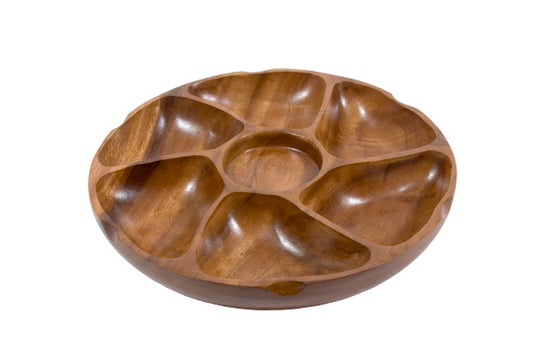 6 Compartment Pu-pu Platter