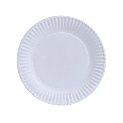6" White Paper Plates – durable, disposable, and perfect for serving appetizers, desserts, and snacks. Great for parties, picnics, catering, and daily use. Classic white design fits any occasion.
