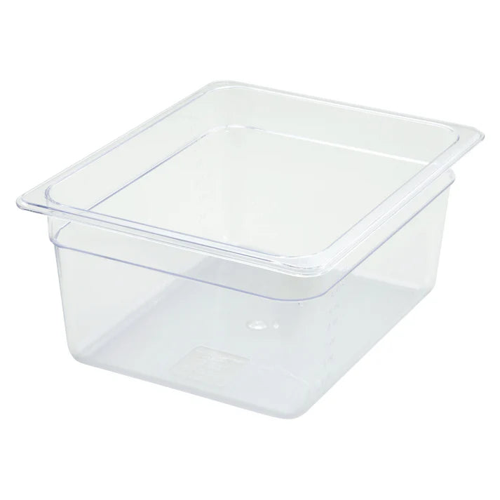 Food Pan is made from polycarbonate, this food pan is resistant to food acid and oils, and will withstand temperatures from -40° to 210° F. Thanks to its smooth, translucent surface, this food pan is easy to clean and provides excellent product visibility. An economical storage option in any foodservice facility.