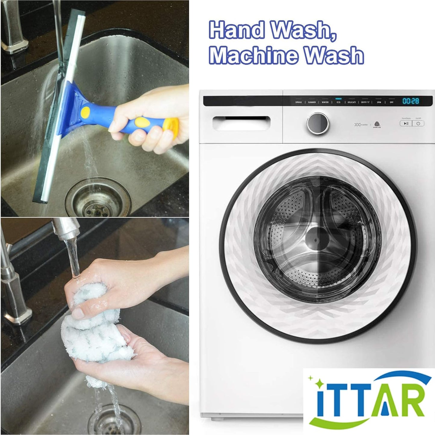Ittar Window Squeegee Cleaning Kit Window Washing Equipment