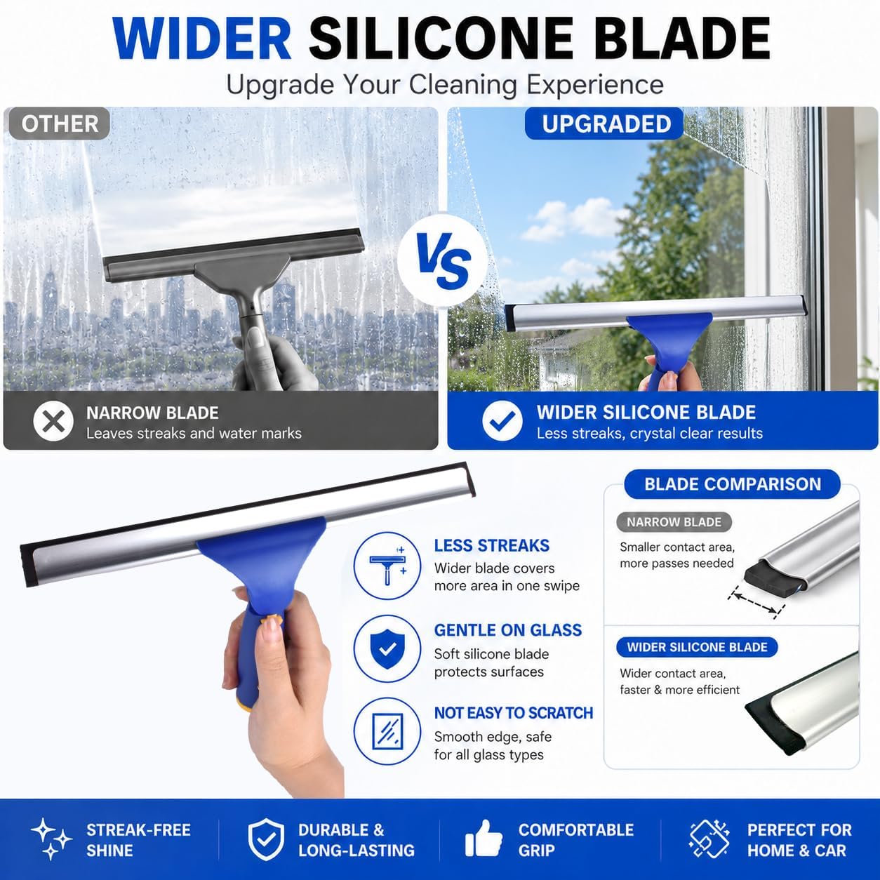 Ittar Window Squeegee Cleaning Kit Window Washing Equipment