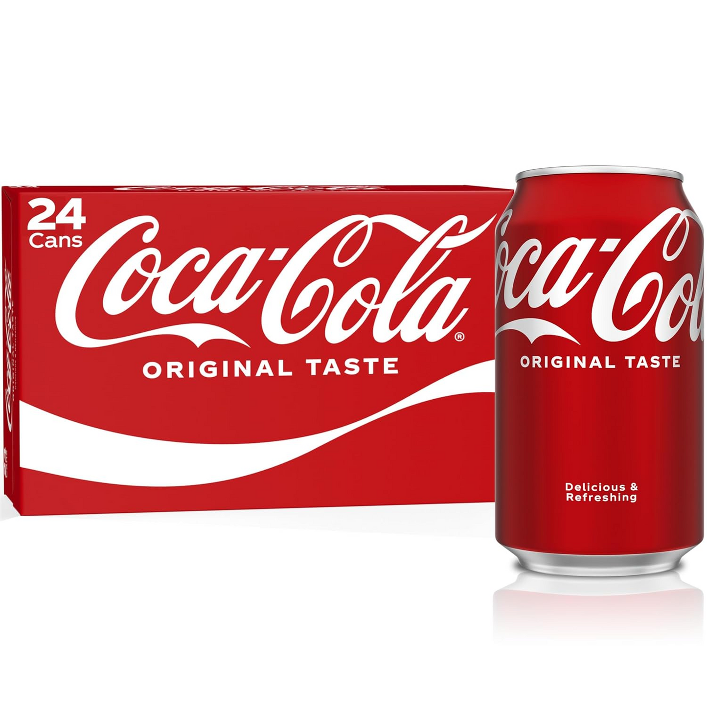 Coke 12oz Can with Classic Flavor