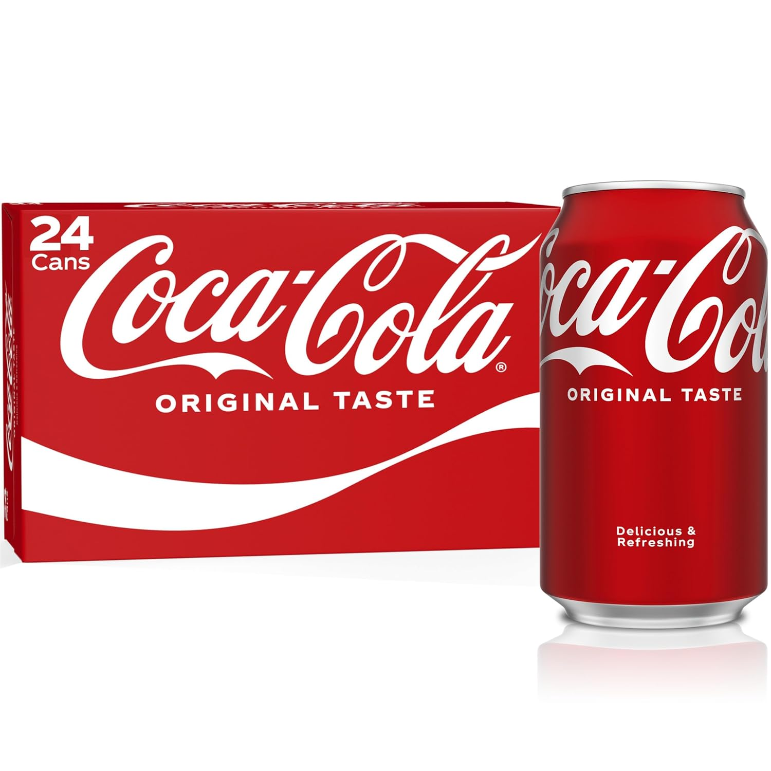Coke 12oz Can with Classic Flavor