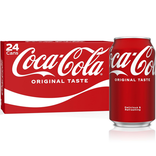 Coke 12oz Can with Classic Flavor
