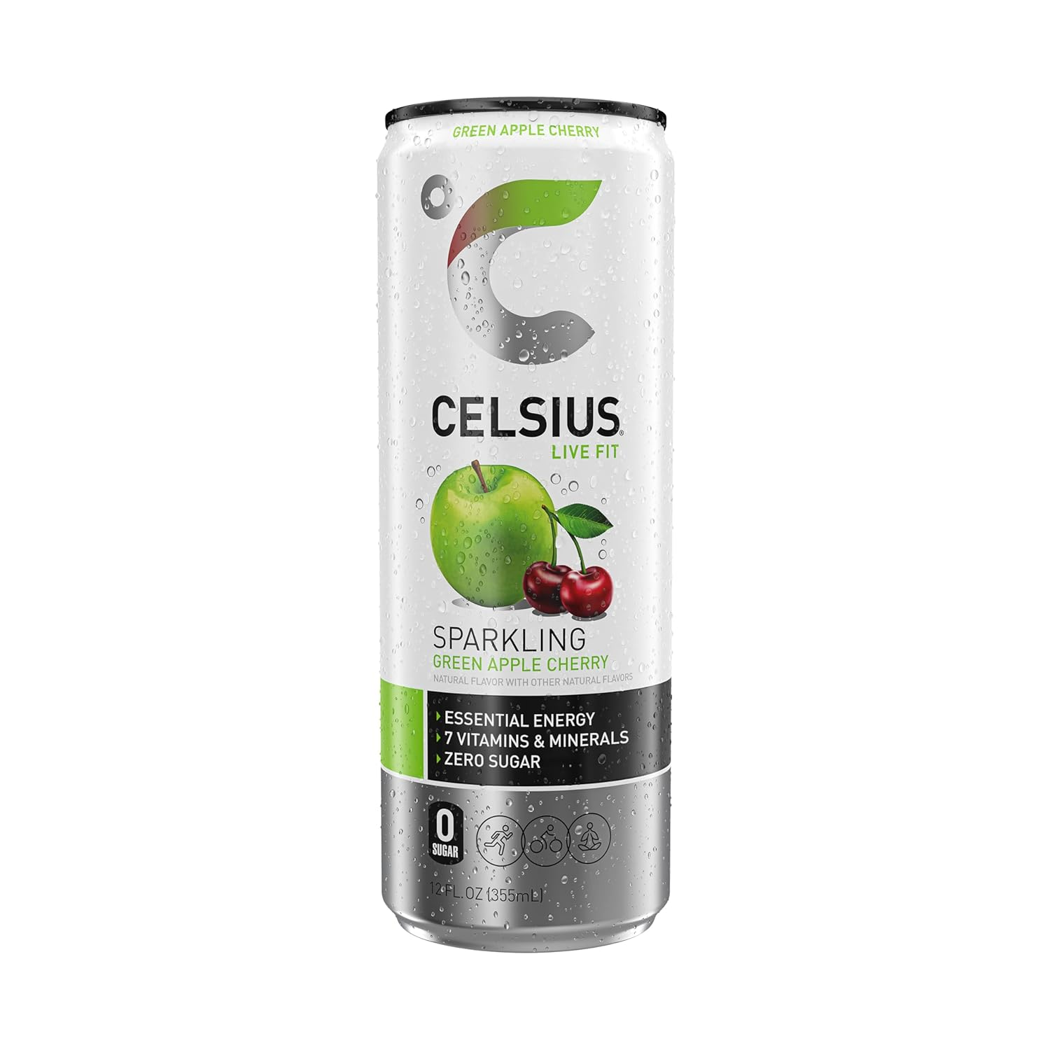 Celsius Original Sparkling Grape Rush Energy Drink 12oz Pack of 12