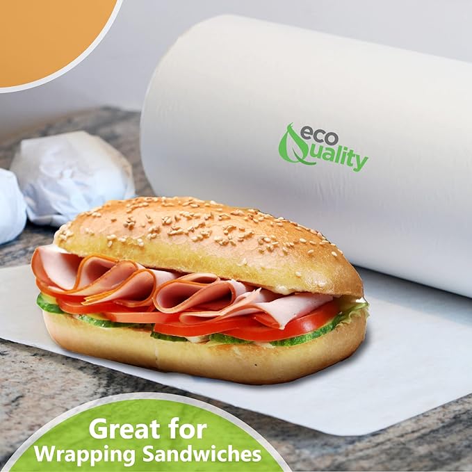 MG15 White Butcher Food Paper Roll 15 x 1000