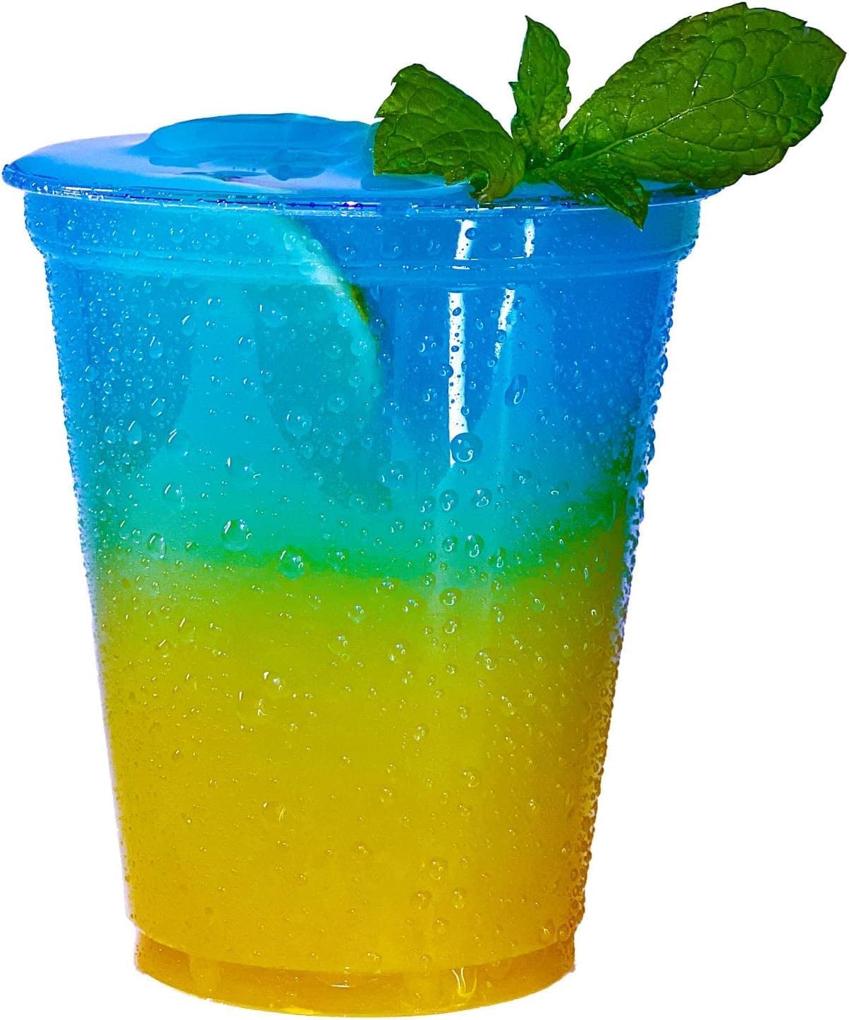 12oz Clear PLA Iced Coffee Smoothies No Lids Cups