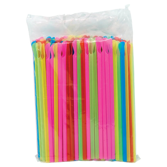 Winco 72401CS, 10,000/Case (50/200 ct) Snow Cone Spoon Straws