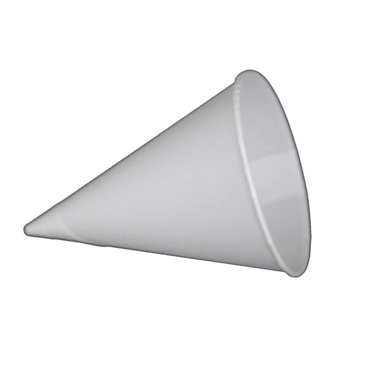 Winco 72501, 6 oz. 1,000 cups/pack Benchmark Paper Snow Cone Cups