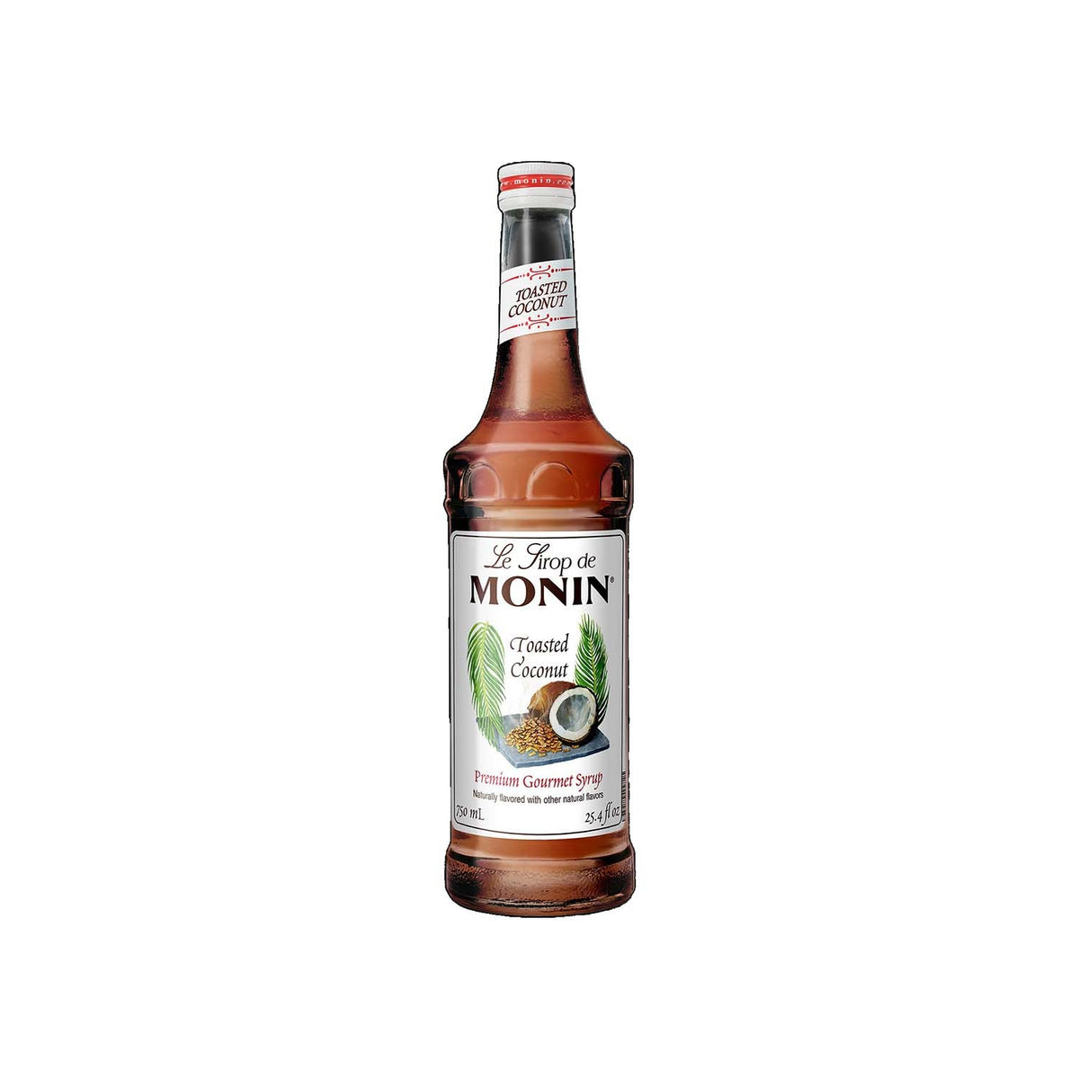 Monin Toasted Coconut Syrup 750 mL Bottle