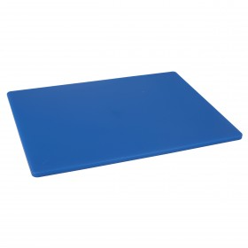 15" x 20" x 1/2" blue plastic cutting board stanton trading designed for professional kitchens and home use, offering durability, easy maintenance and prevent cross-contamination, making it ideal for food safety practices. The non-porous, stain-resistant material ensures hygiene, while its lightweight yet sturdy design provides a reliable cutting surface.