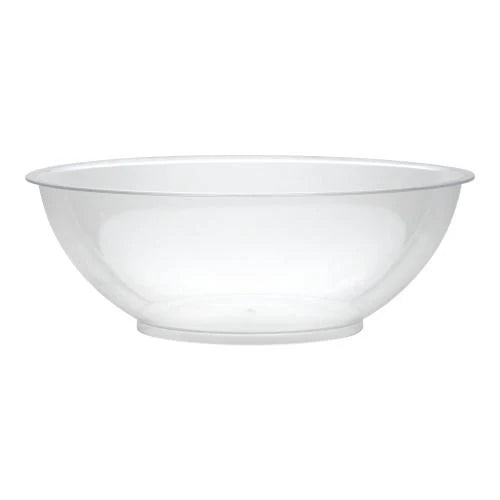 Clear Plastic Bowl – 80oz & 160oz large serving bowls for catering, weddings, and parties. Durable, lightweight, and ideal for salads, pasta, and snacks. Perfect for elegant and convenient entertaining.