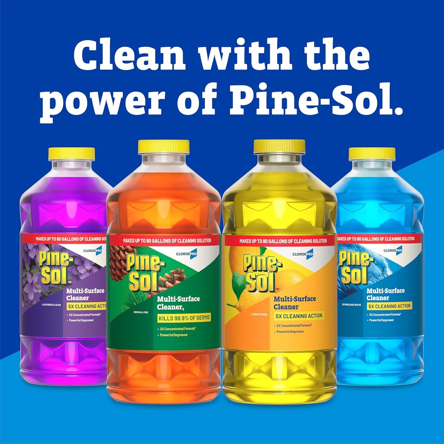 80oz CloroxPro Pine-Sol Lavender Multi-Surface All Purpose Cleaner