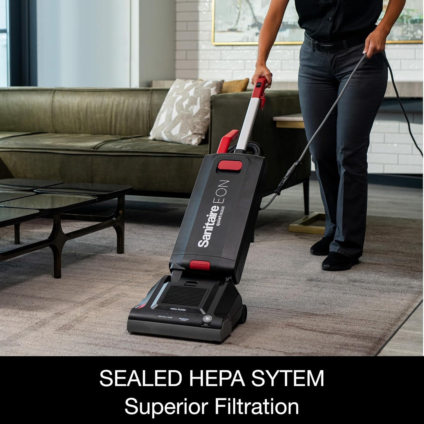 Sanitaire EON QuietClean Commercial Upright Vacuum SC5500B