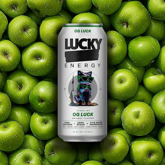 16oz Lucky Energy Sparkling OG Luck Can Drink
