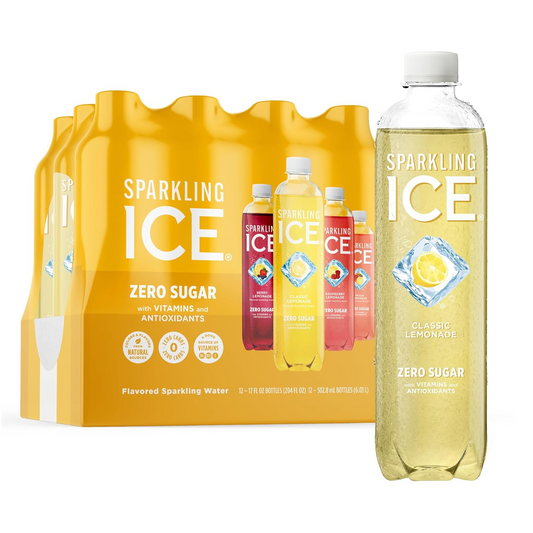 17oz Sparkling Ice Lemonade Variety Pack Flavored Sparkling Water Drink