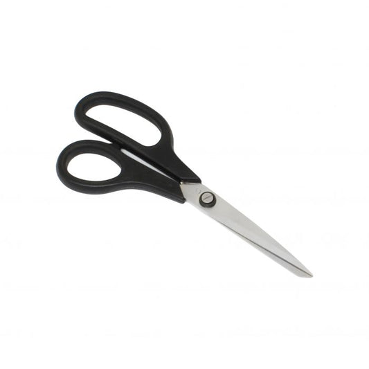This scissor features a durable stainless steel blade for precise and long-lasting cutting performance. Designed with a plastic grip handle, it offers a comfortable and secure hold. Its ergonomic design ensures ease of use, reducing hand fatigue during extended cutting tasks. Perfect for home, office, and kitchen use, this versatile scissor combines functionality with durability for everyday convenience.