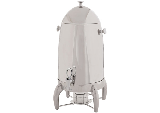 Winco 903A-905B 3 & 5-Gal Coffee Urn, Gold Accent & Stainless Steel