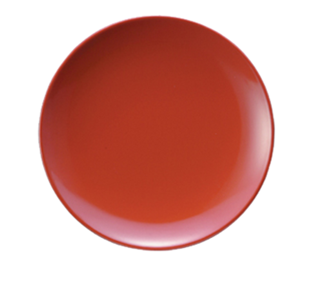 Yanco Round Plate CR-1312 this affordable and stylish restaurant tableware is made from durable melamine, giving it the look of ceramic. Perfect for serving a variety of dishes, from cakes and appetizers to hot meals, this plate adds a touch of elegance to any setting. The Black & Red collection features a classic red design that complements any restaurant, whether you're serving Italian, Japanese, or American cuisine. Melamine is a reliable, long-lasting material that is easy to clean, NSF listed,