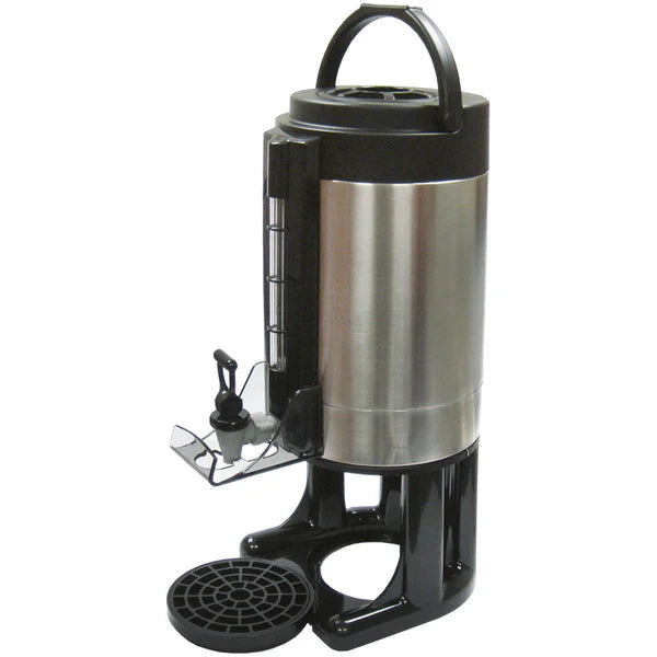 Winco SBD-1.5, 1.5gal Brew-Thru Dispenser w/Sight Glass, SS Lid