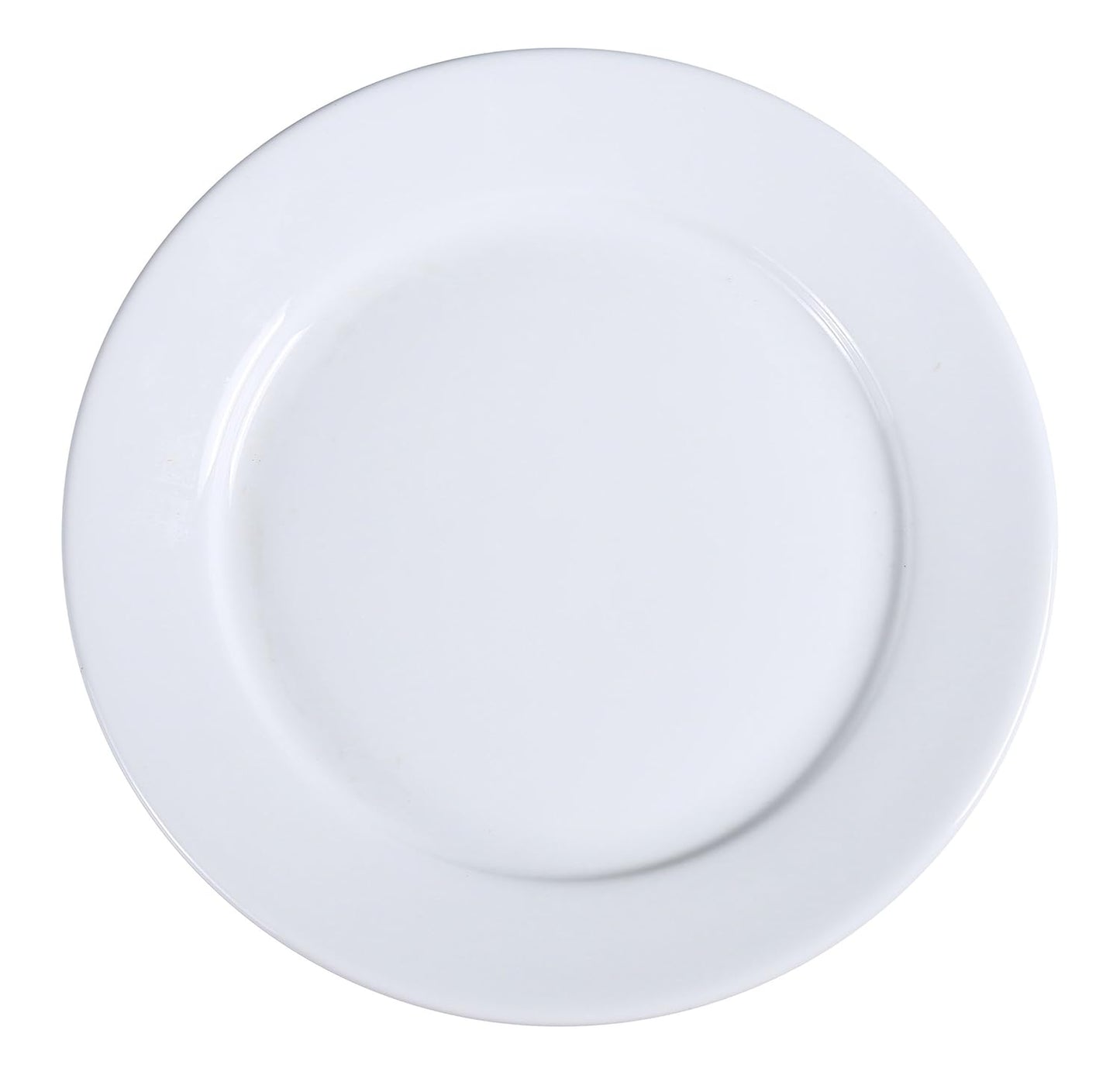 Yanco Plate AC-20 is a refined and durable addition to any table setting. Crafted from high-quality porcelain with a sleek glaze finish, this plate offers exceptional resistance to mechanical damage and temperature changes. Its super white design and wide rim enhance food presentation, making it ideal for serving salads, pasta, or hot meals. Part of the Abco collection, this plate complements a variety of dining settings, including fine-dining restaurants, catered events, outdoor venues, and hotels. 