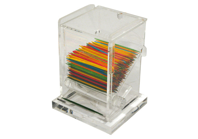 Winco ACTD-3 Acrylic Toothpick Dispenser