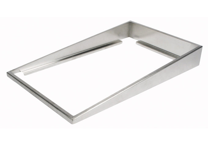 Winco ADB-4 Stainless Steel Angled Display Adaptor