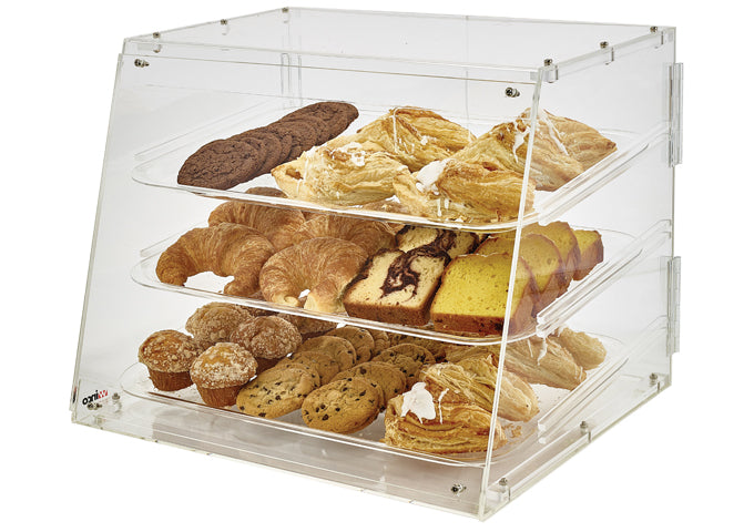 Winco ADC-2, ADC-3 and ADC-4 Acrylic Display Case Tray