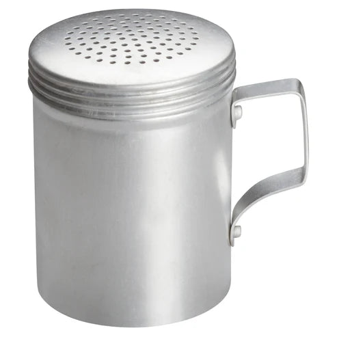 Winco ADRG-10 Aluminum 10oz Dredge w/Handle