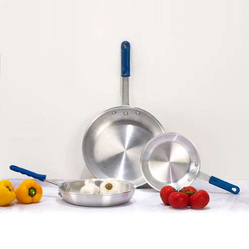 Winco AFP-10A-H to 8A-H, 10-8" Gladiator, Alu Fry Pan w/Sleeve