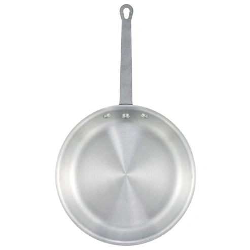 Winco AFP-7A to 14A, 10-8" Gladiator, Natural Finish Alu Fry Pan