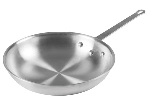 Winco AFP-7A to 14A, 10-8" Gladiator, Natural Finish Alu Fry Pan