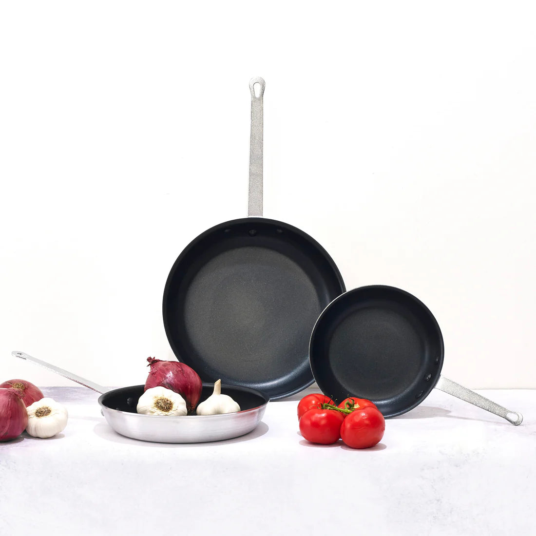 Winco AFP-10NS to 8NS, 10-8" Majestic, Non-stick Alu Fry Pan