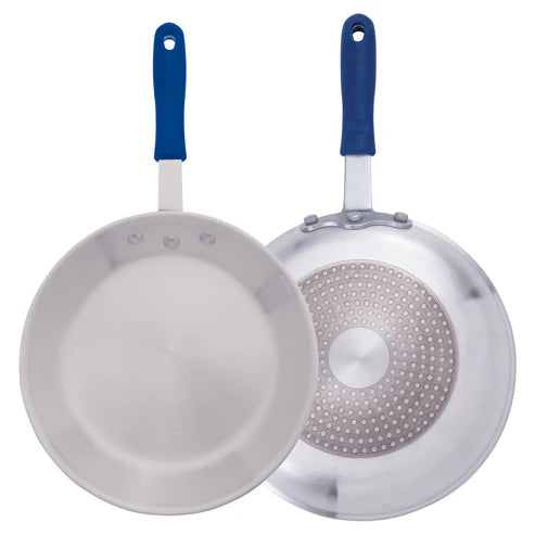 Winco AFPI-10H to 8H, 10"-8" Natural Finish Induction Ready Fry Pan