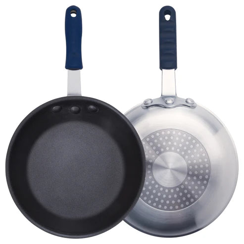 Winco AFPI-10NH to 8NH, 10"-8" Alu Fry Pan, w/ S/S Bottom, Sleeve